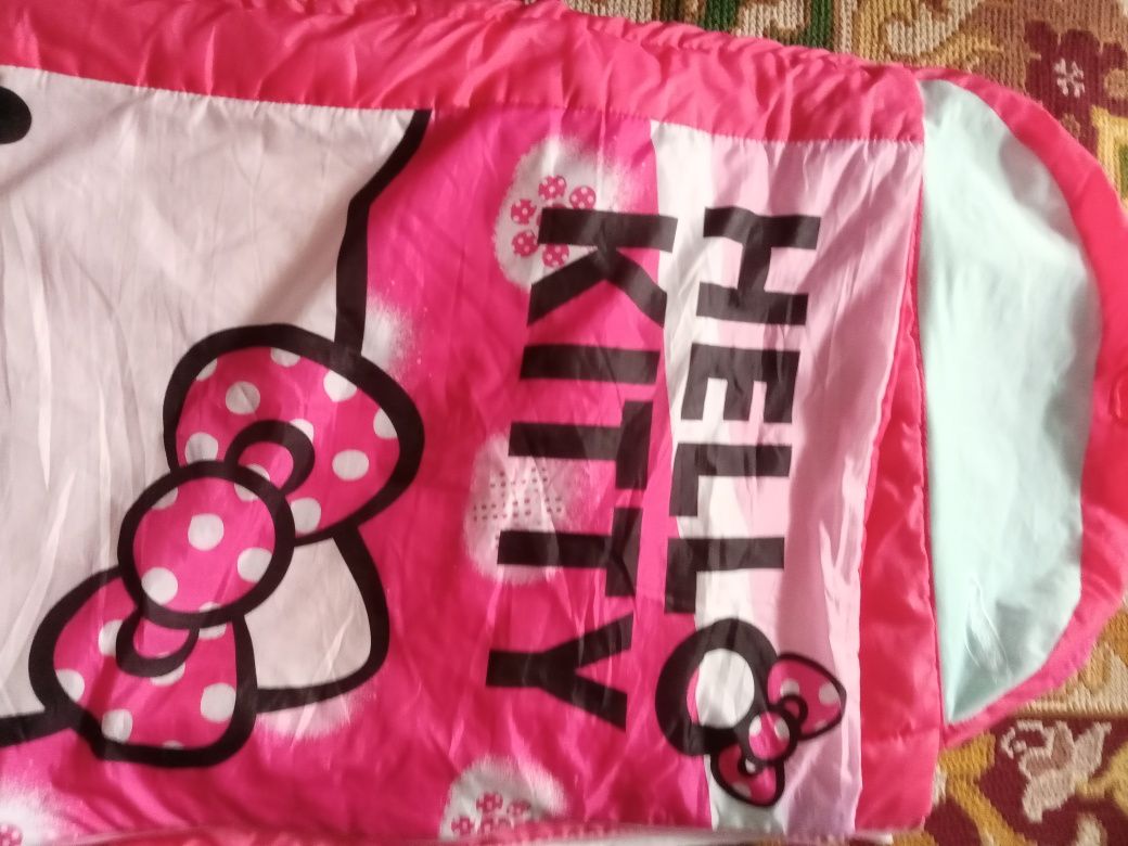 Saco Cama com Colchão Hello Kitty