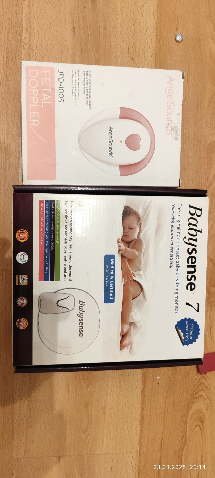 Monitor oddechu i detektor bicia serca płodu