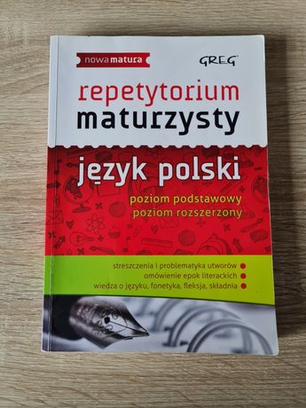 Repetytorium maturzysty - język polski - poziom podst. i rozszerzony