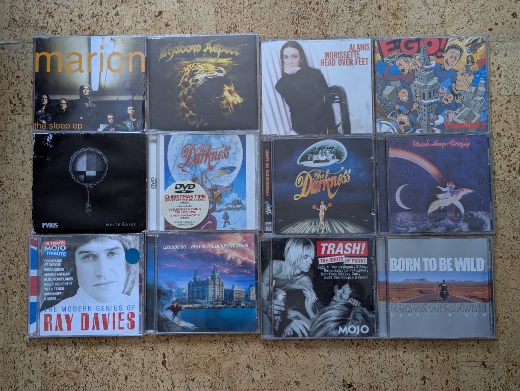 Cd диски Thin Lizzy, Bonfire, Iron Maiden, Leprosy, Hawkwind, Wizzard