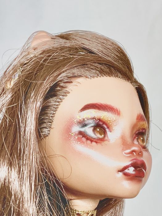 Clawdeen Wolf OOAK Monster High custom collector doll