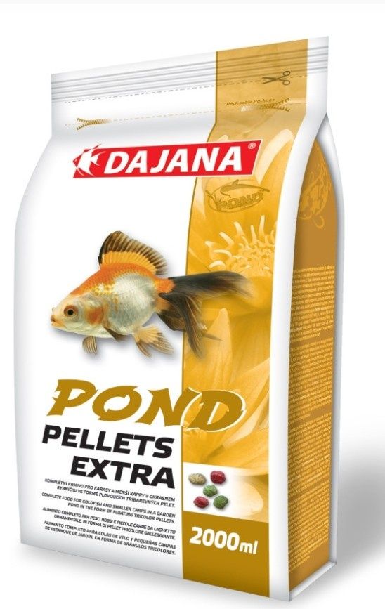 Dajana – Pond pellets extra, pokarm (granulat) dla ryb 2 l, worek