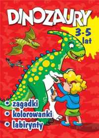 Dinozaury. Zagadki, kolorowanki, labirynty - Wojciech Górski