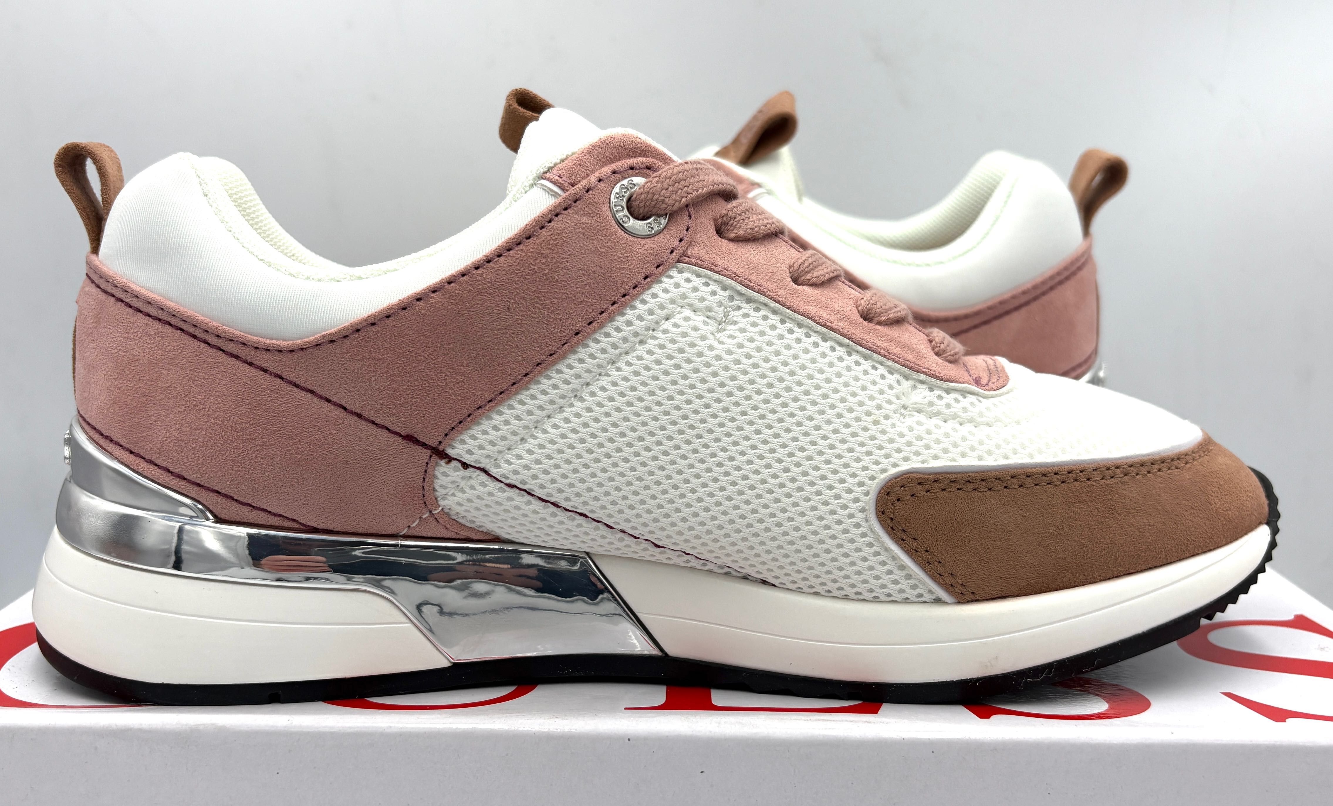 ‼️Nowe oryginalne sneakersy GUESS Marlyn 4 różowe 39 AZ 142