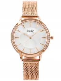 Zegarek Damski Rose Gold Klasyczny Pacific Prezent