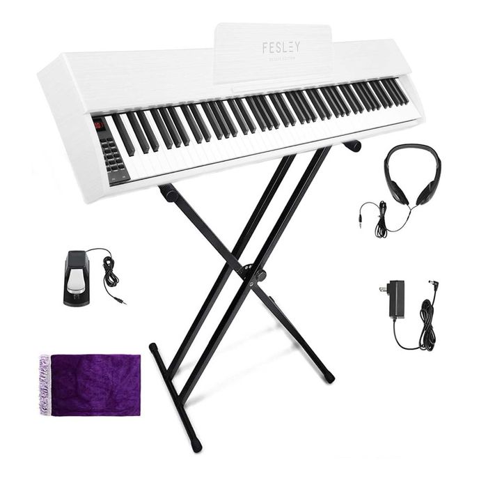 Цифрове піаніно Fesley FEP300 (педаль, пюпітр, навушники, адаптер)