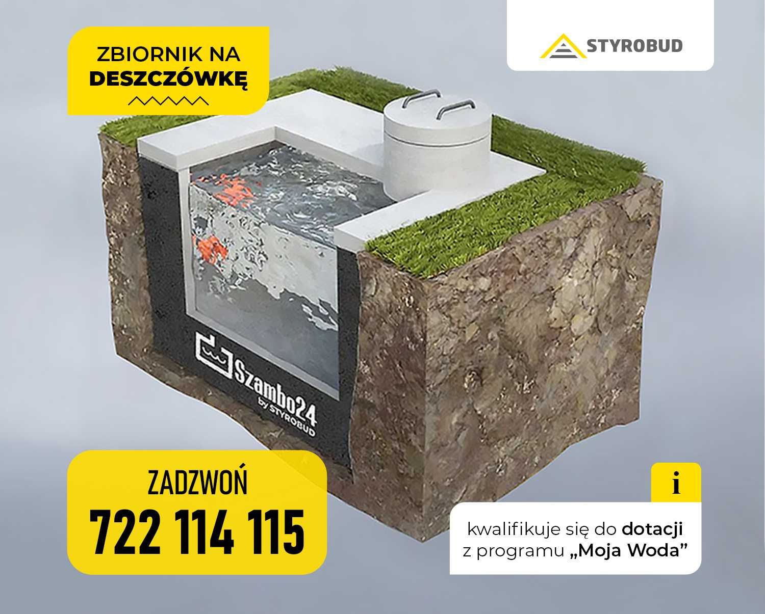 Busko-Zdrój – zbiornik na deszczówkę - MOJA WODA / Producent