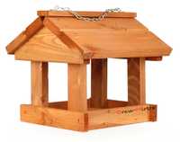 Karmnik dla ptaków drewniany Budka Domek KR-4
