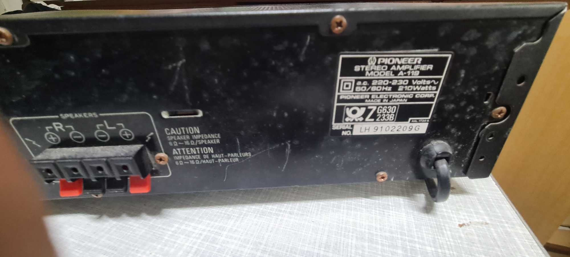 Pionieer wzmacniacz  a119