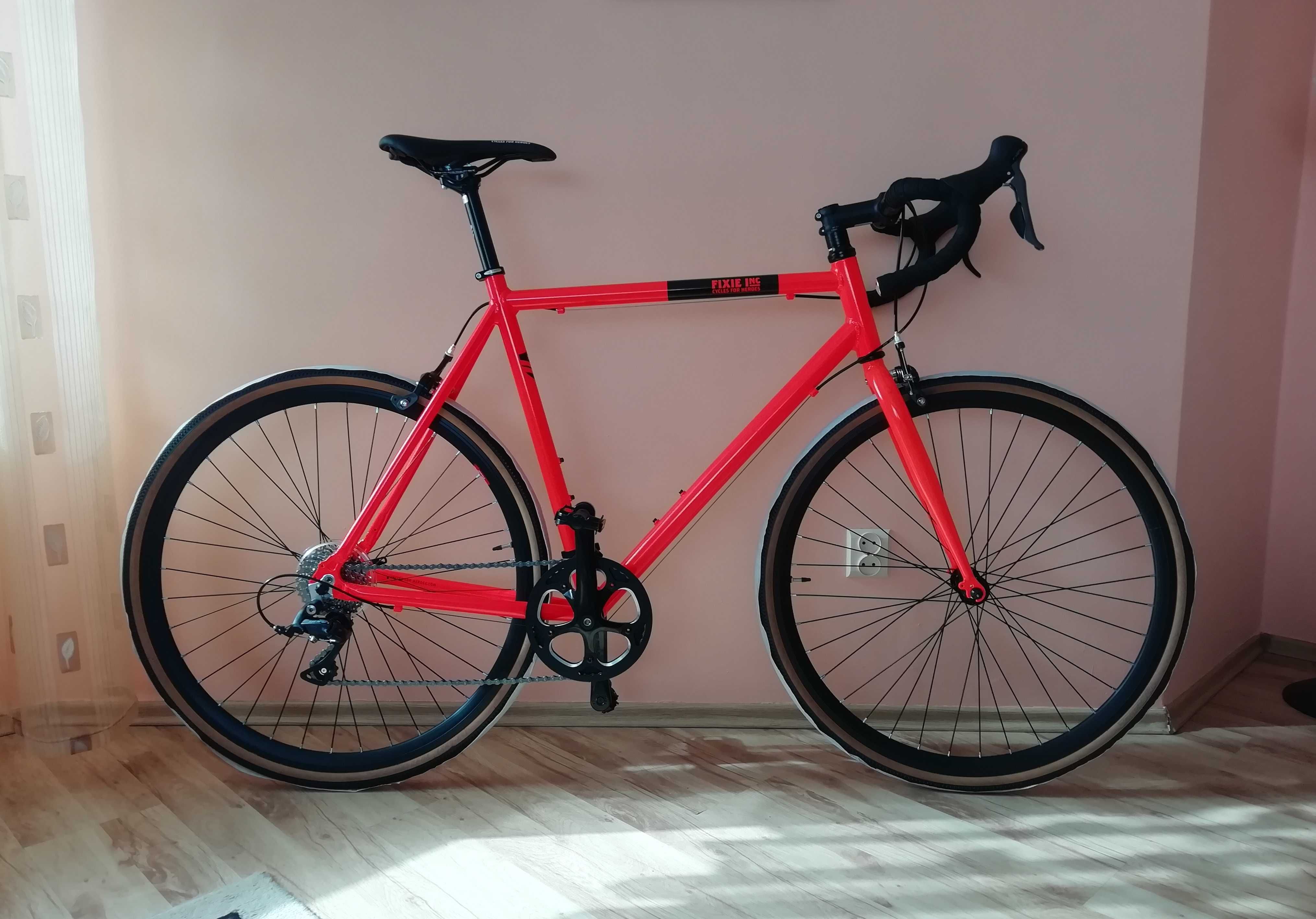 Rower Gravel Fixie INC. FLOATER RACE 8S rama 57 cm