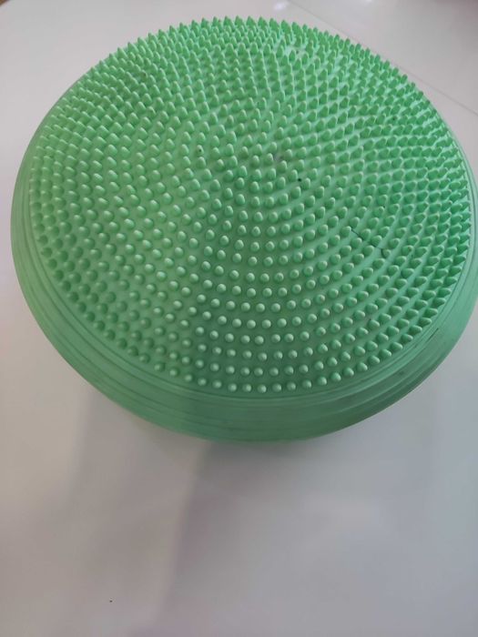 Poduszka sensoryczna pro dysk do ćwiczeń zielona 34 cm, do 210 kg