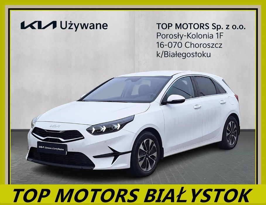 Kia Ceed 1.5 140KM 7DCT Pakiet TRIBUTE Faktura VAT 23% Demo dealera