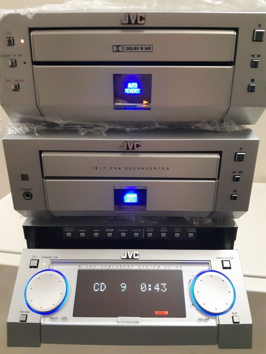 Минисистема JVC ( музыкальный центр )