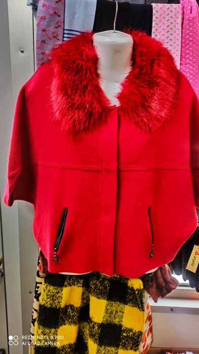 Кардиган на хутрі