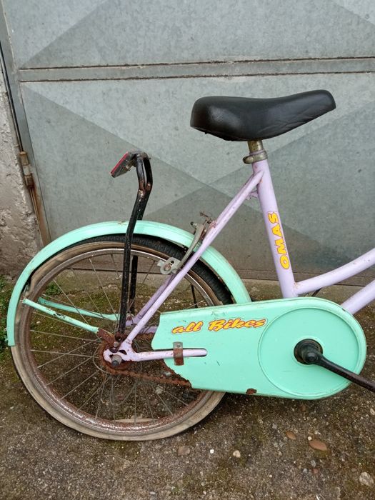 Bicicleta antiga marca OMAS de fabrico Italiano