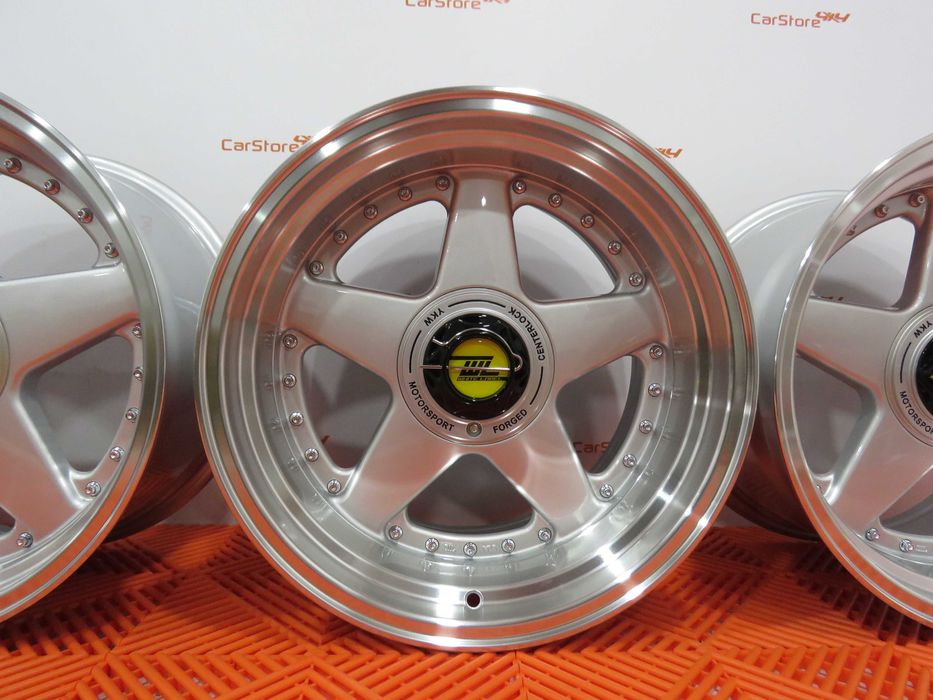 Jantes 6Performance WL666 17 5x112 e 5x120 Cinza + Polido