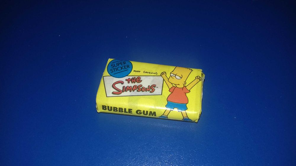 The Simpsons жвачка, жевательная резинка ОРИГИНАЛ