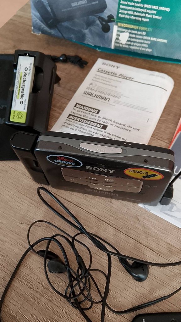Walkman Sony WM ex 660