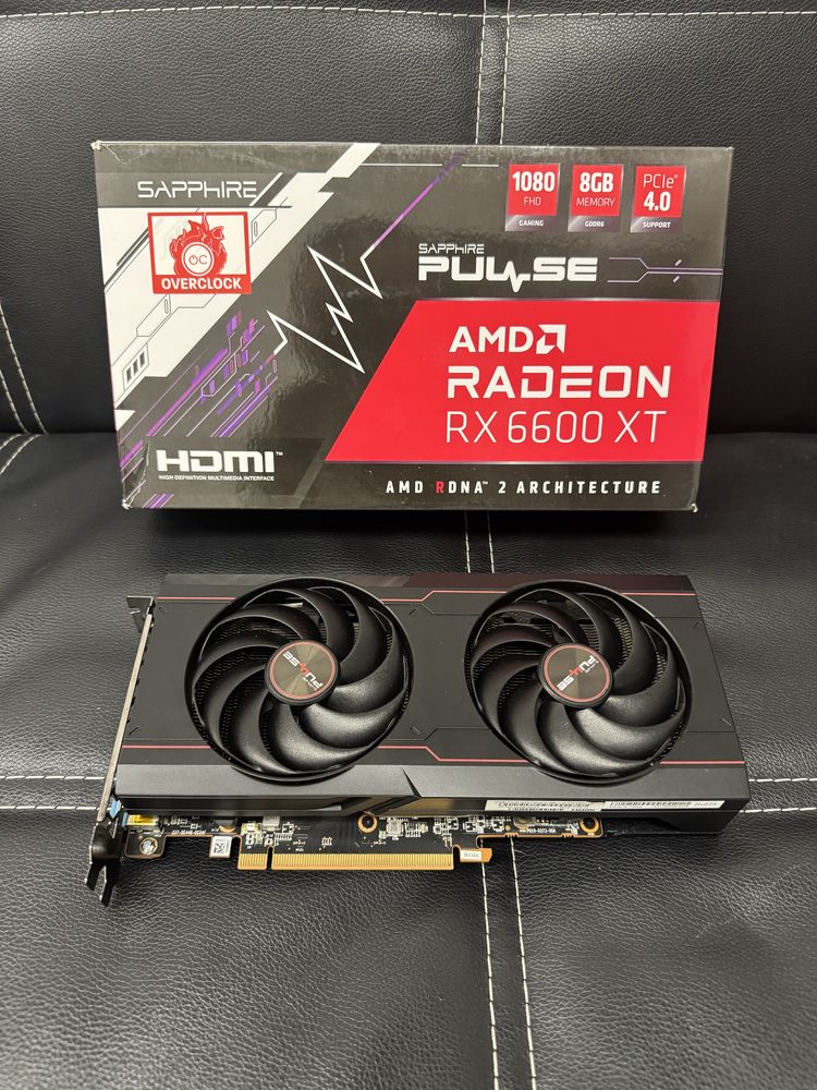 Відеокарта RX 6600XT Sapphire Pulse 8gb Gaming OC