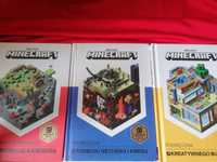 Książki minecraft podręcznik kreatywnego budowania podboju netheru