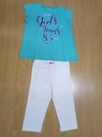 Conjunto menina 8 anos t-shirt + leggins