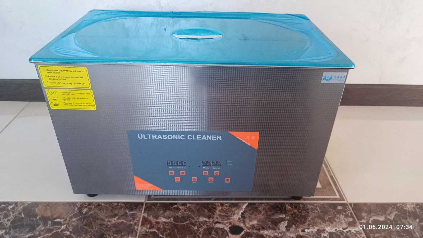 Ультразвуковая ванна Ultrasonic cleaner FanYing, 22 л, 480W / 600W