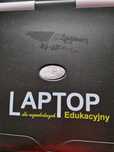 Edukacyjny laptop na baterie.