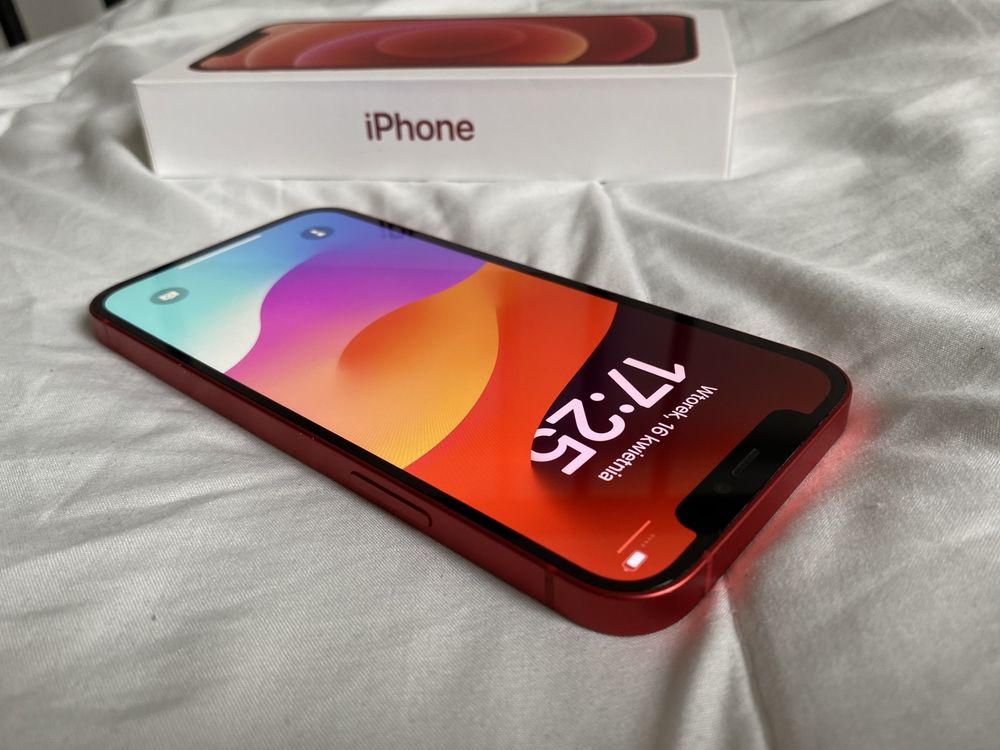 iPhone 12 Red 64GB w Super Stanie!