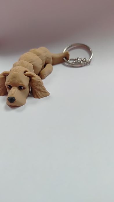 Cocker Spaniel brelok wydruk 3d