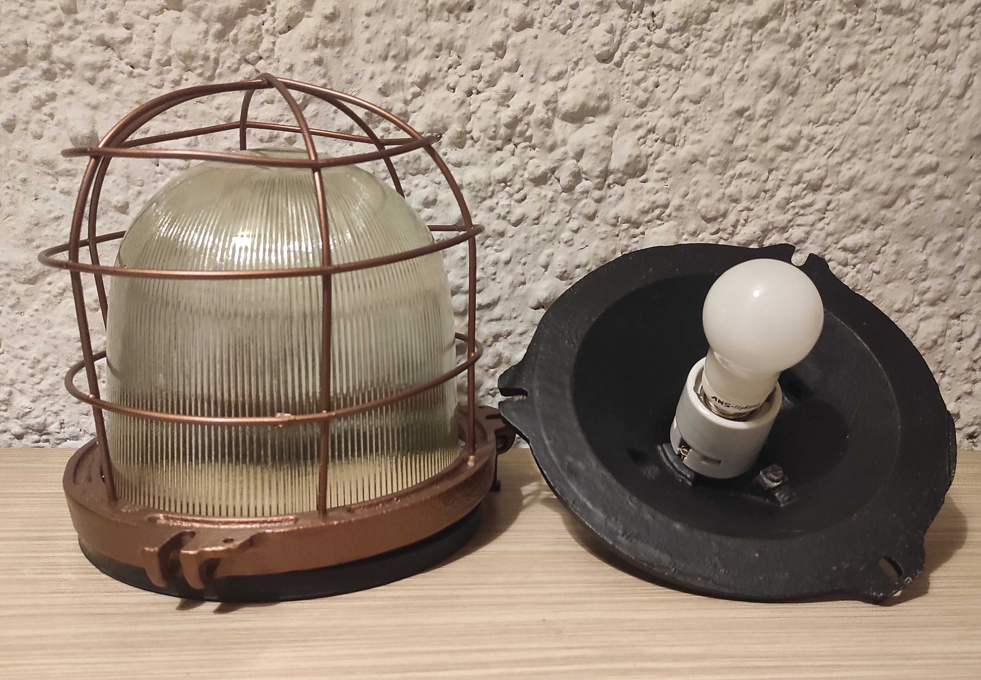 Lampa przemysłowa.Loft PRL ZAOS