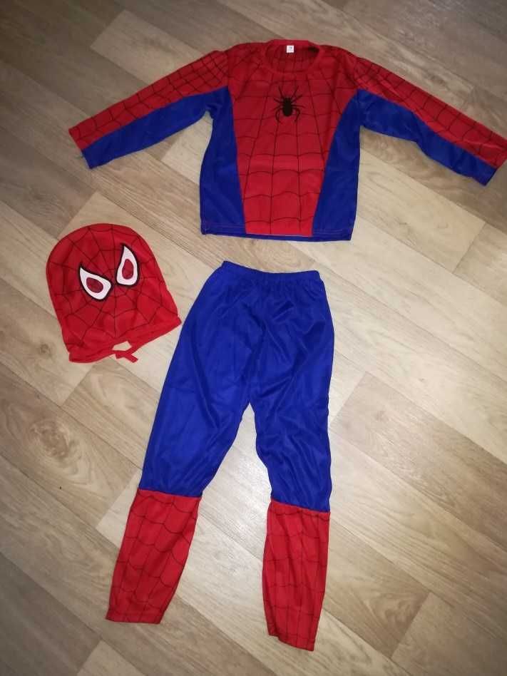 Strój karnawałowy Spiderman roz 116-122