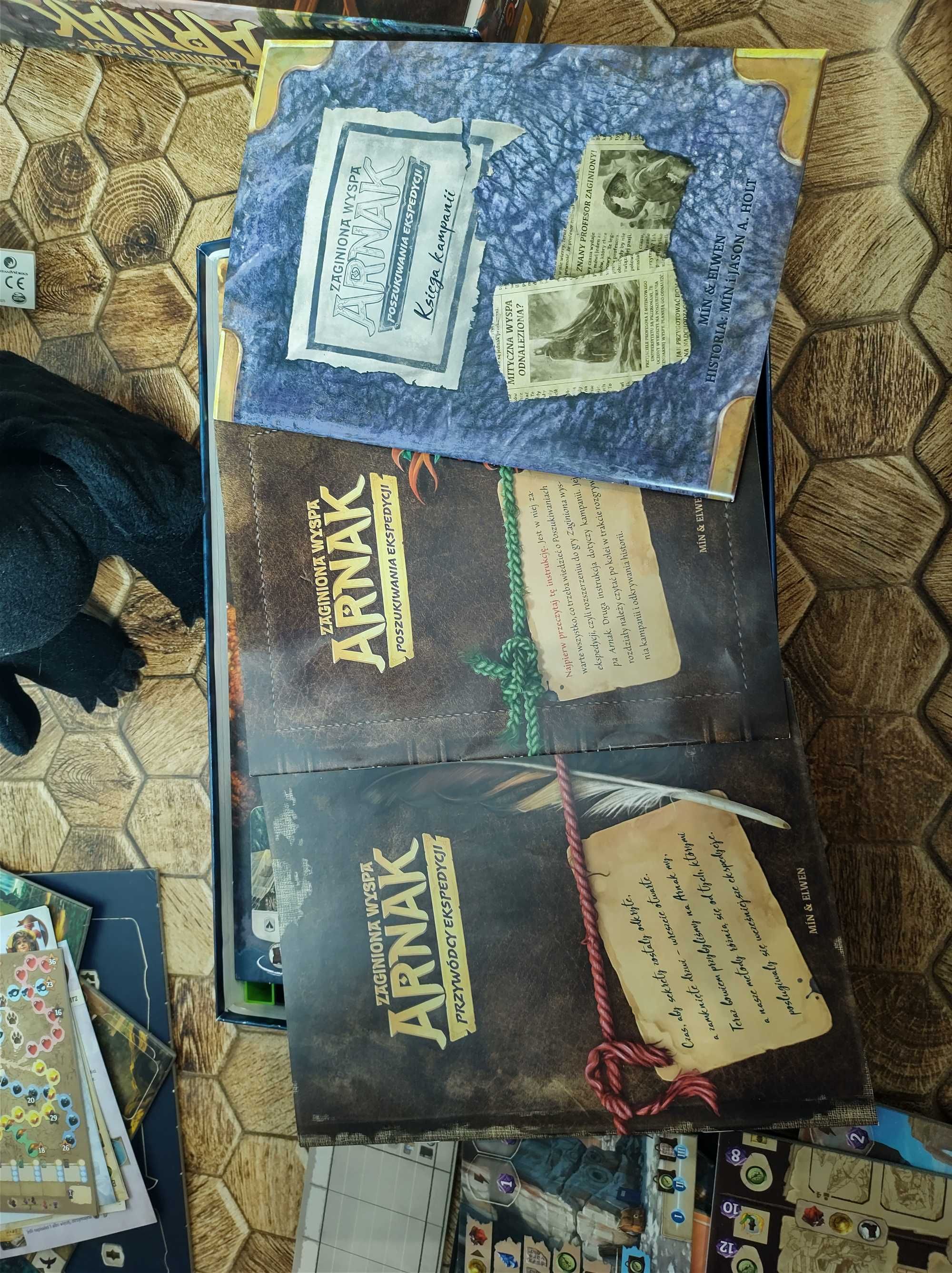 Zaginiona wyspa Arnak + Poszukiwania + Przywódcy + Insert