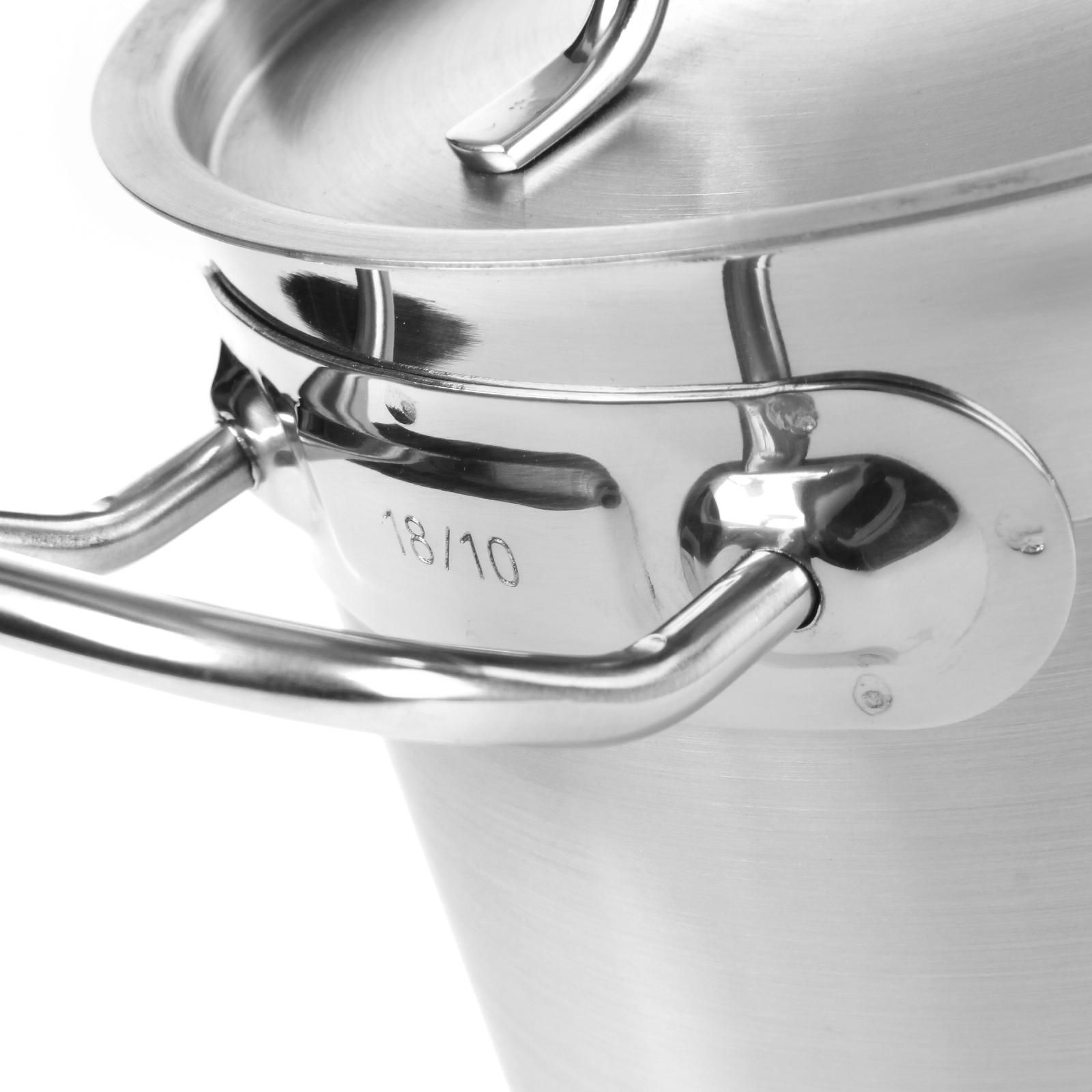 garnek średni profi line z pokrywką 2 l śr. 160 x 110 h - hendi 831007