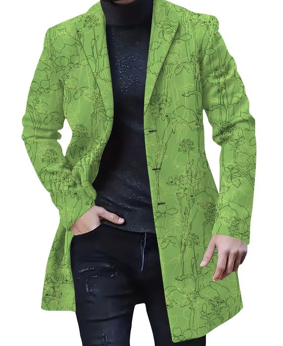 Płaszcz męski plus size 6xl nowy