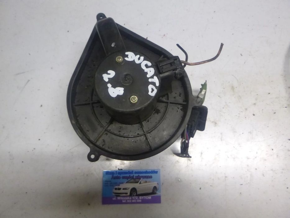 DMUCHAWA WENTYLATOR FIAT DUCATO II LIFT 2,8 JTD 2002r + REZYSTOR