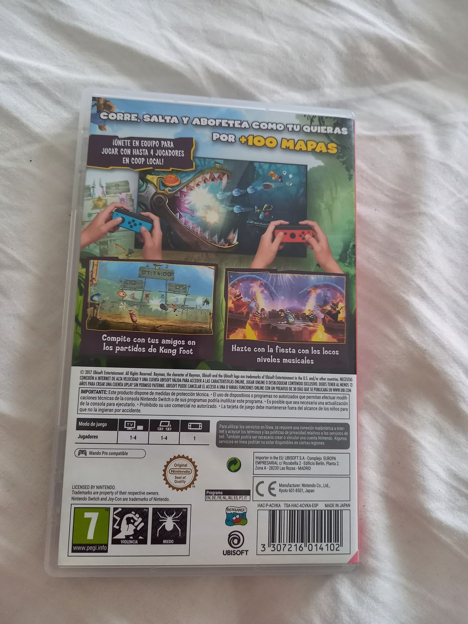 Rayman legends nintendo switch