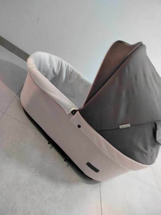 Wózek 3 in 1 szaro rozowy