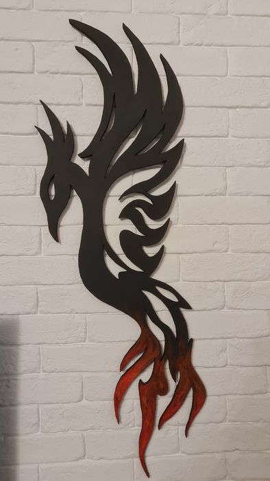 Feniks MDF unikalny, niepowtarzalny