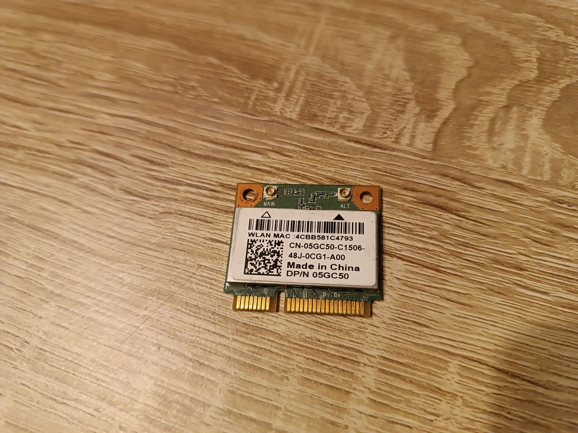 Wireless WiFi WLAN Card CN-05GC50-C1506-47C-057C-A00