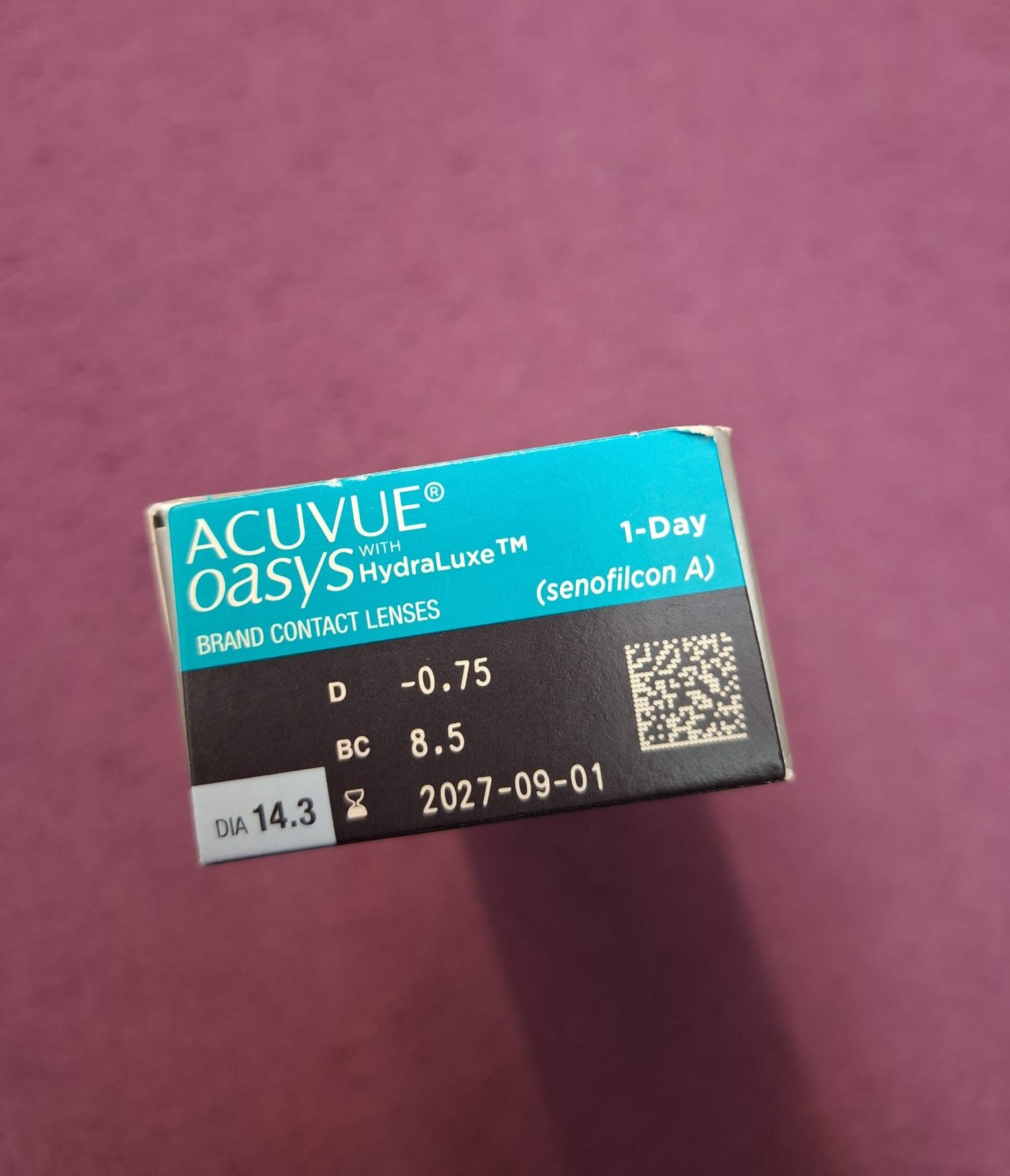 Soczewki jednodniowe Acuvue oasys 25szt