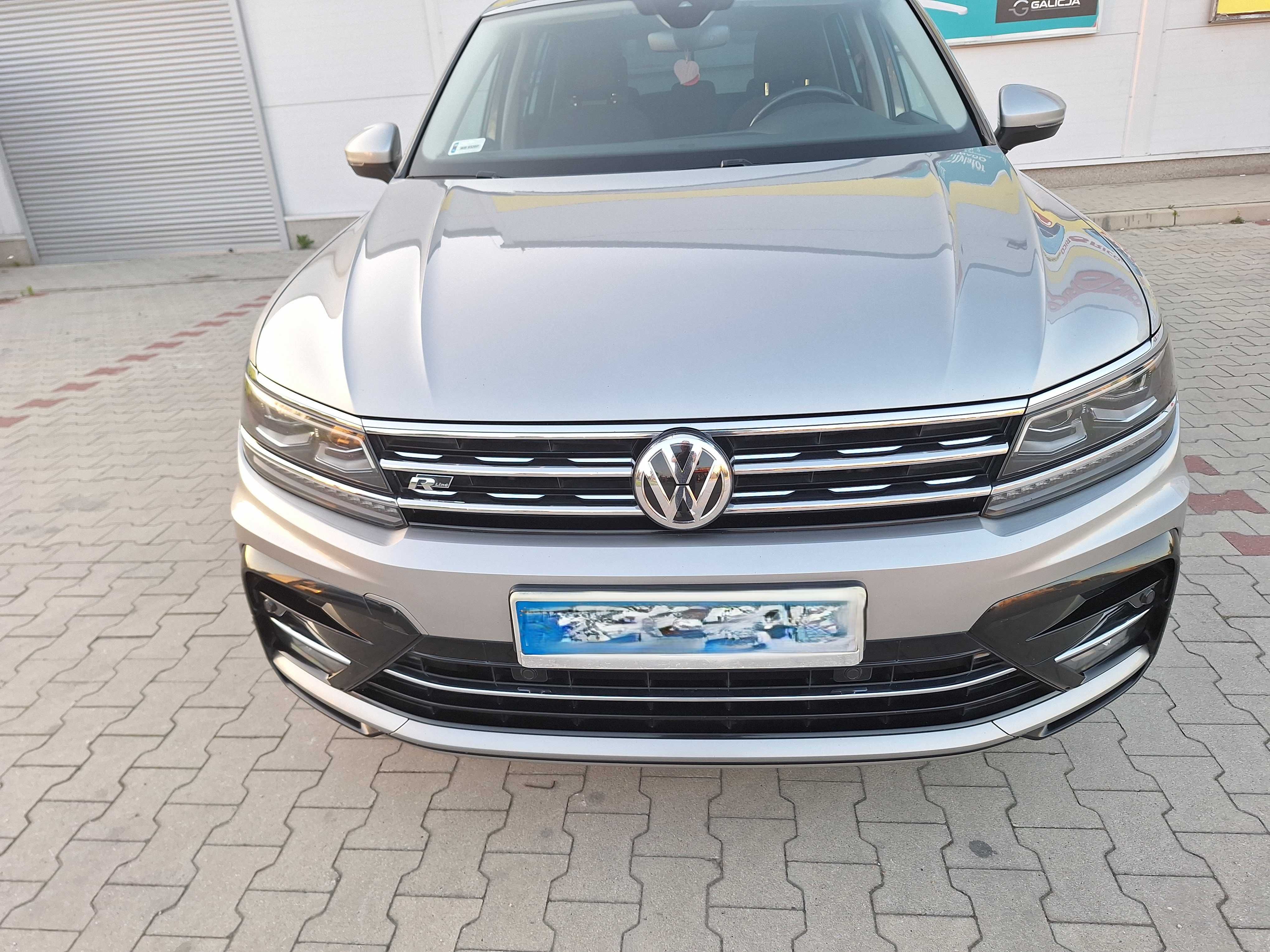 VW Tiguan II R-Line 190KM; 4x4 wisienka na torcie!