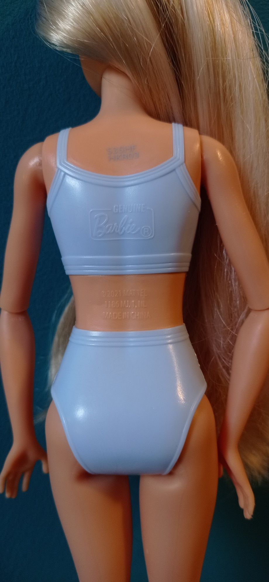 Mattel Barbie Genuine lalka syrenka włosy zmieniające kolor 2021 r.