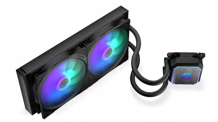 Chłodzenie AIO Endorfy Navis F280 ARGB 2x140mm