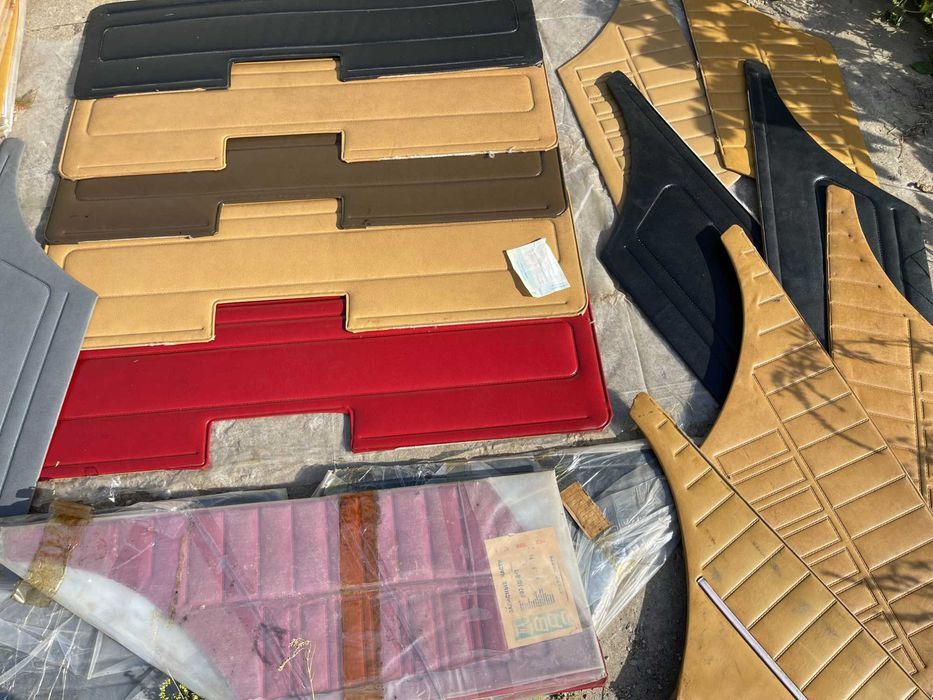 обшивка багажника (карты) ваз 2104 сток черные