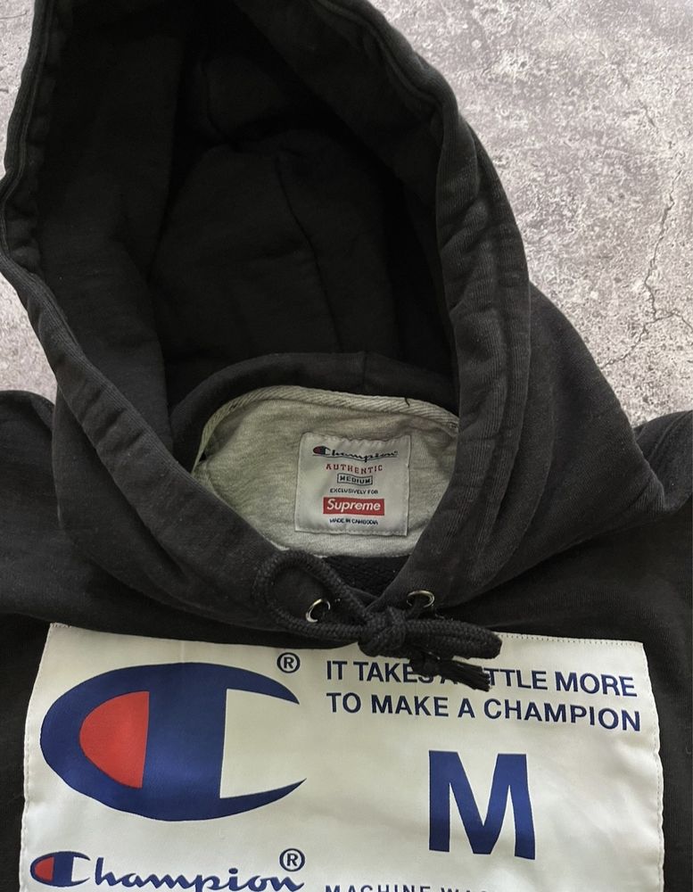 Supreme&champion hoodie