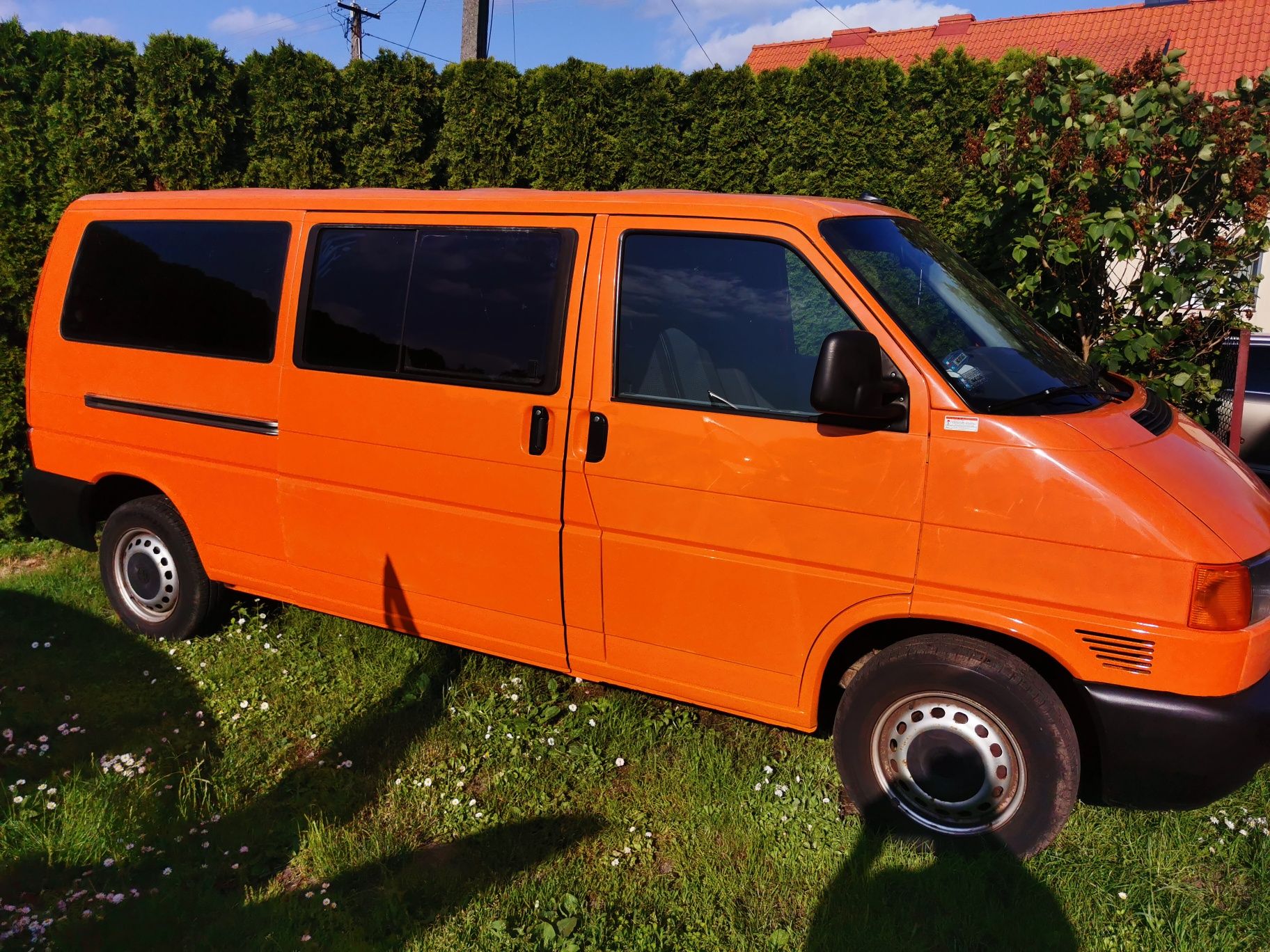 Vw t4 2002 r, 102 KM, long, 9 osób, klima,