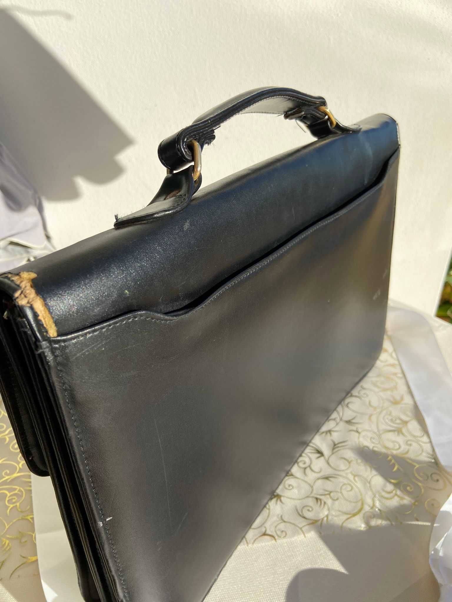 YSL vintage 70's laptop bag  / mala Yves Saint Laurent dos anos 70