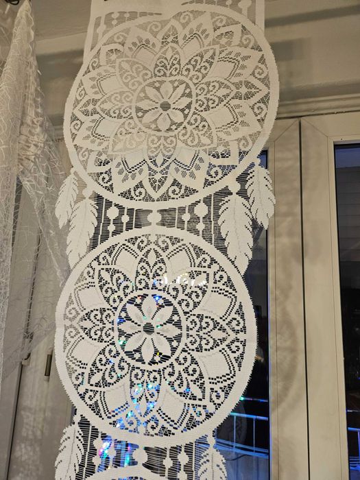 Panele okienne 45 x 140 cm łapacz snów dekoracja okno 2 sztuki