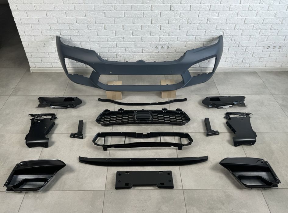 Передний Бампер G30 BMW LCI 20-23 стиль м5 бмв г30 решетка новый