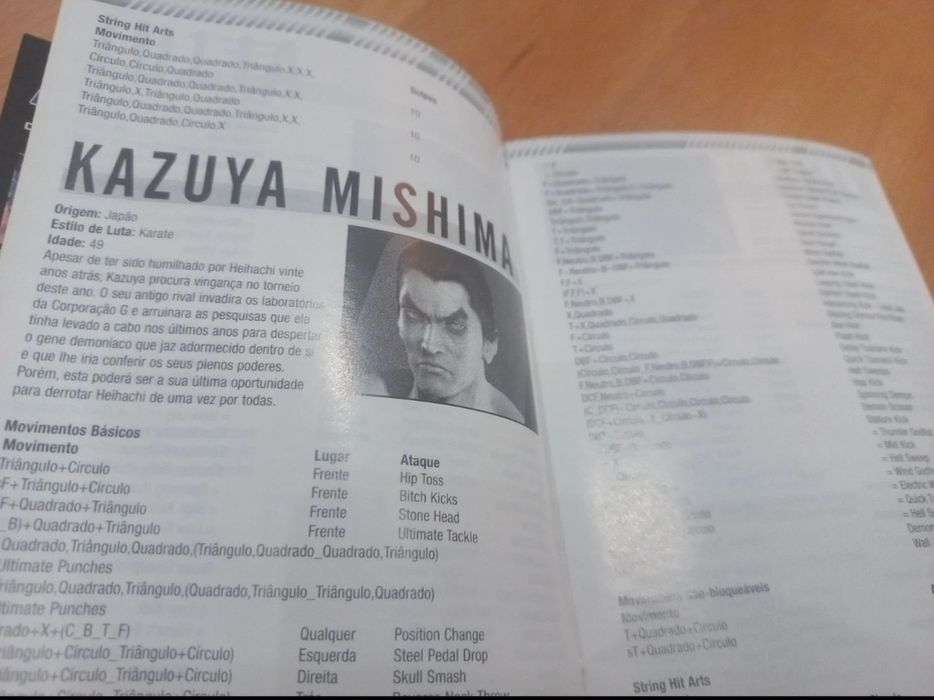 Guia / Livro de Soluções Tekken 4